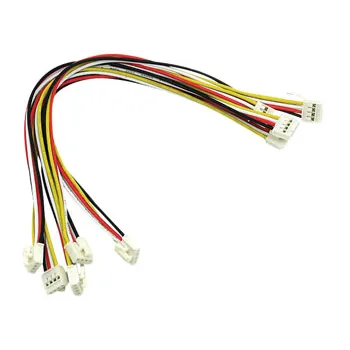 Grove - Universal 4 Pin Buckled 20cm Cable (5 PCs - Modern Teaching Aids NZ