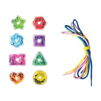 Liquid Filled Sensory Lacing Shapes Set - Modern Teaching Aids NZ