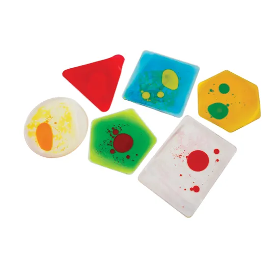 Teachables - Double Colour Jelly Shapes - Set of 6 - Modern Teaching Aids NZ