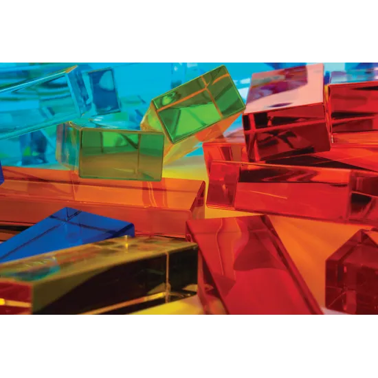 Teachables - Acrylic Stacking Blocks - Set of 36 - Modern Teaching Aids NZ