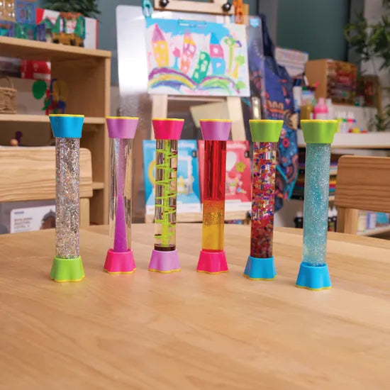 Liquid Sensory Bottles Set of 6