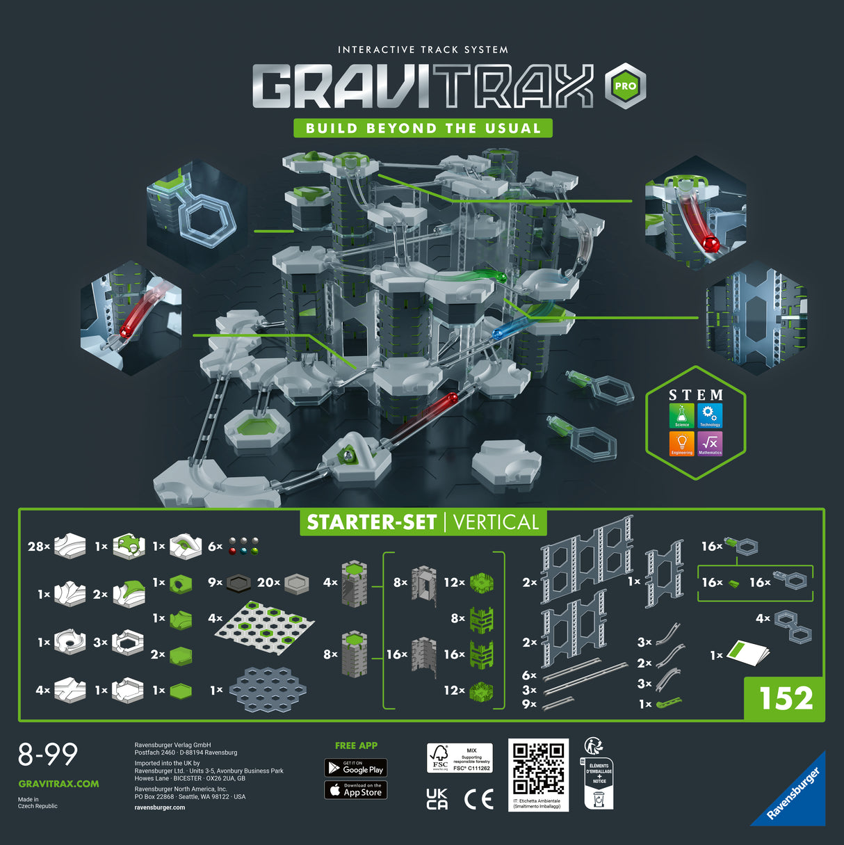 Gravitrax Pro - Starter-Set Vertical - Modern Teaching Aids NZ