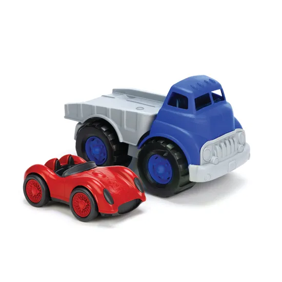 Green Toys - Flatbed with Red Race Car