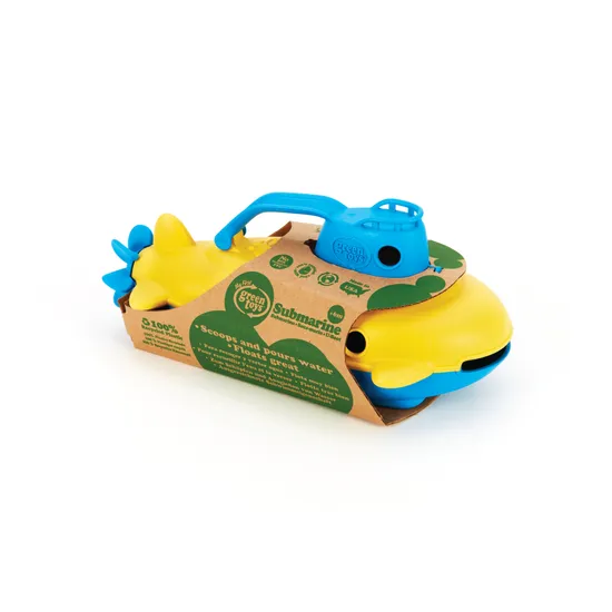 Green Toys - Submarine - Yellow Cabin - Modern Teaching Aids NZ