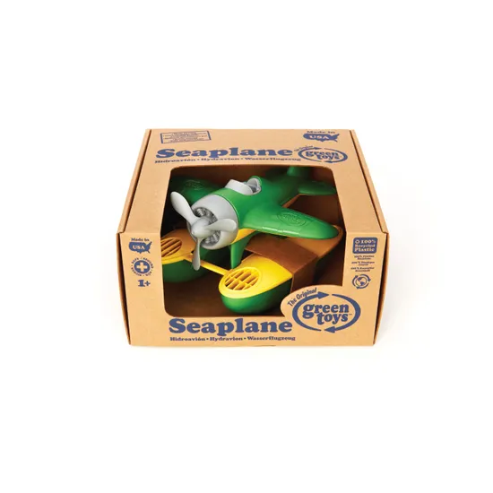 Green Toys - Seaplane - Green - Modern Teaching Aids NZ