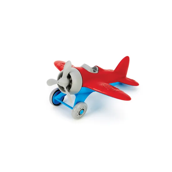 Green Toys - Airplane - Red - Modern Teaching Aids NZ