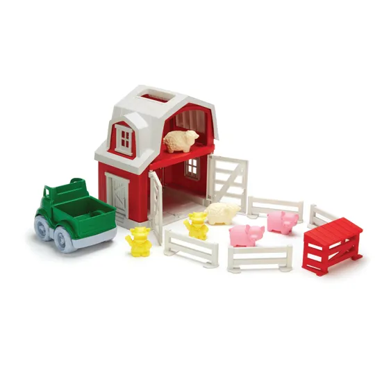 Green Toys - Farm PlaySet - Modern Teaching Aids NZ
