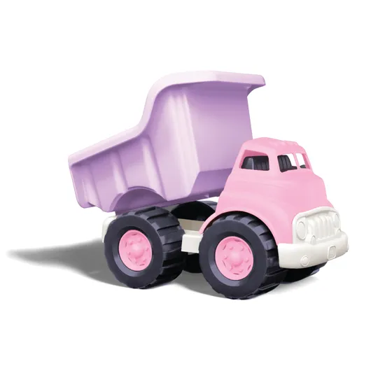Green Toys - Dump Truck - Pink - Modern Teaching Aids NZ
