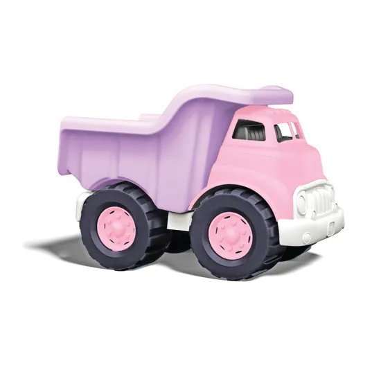 Green Toys - Dump Truck - Pink - Modern Teaching Aids NZ