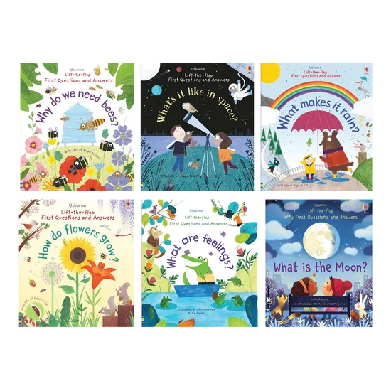 First Questions & Answers Board Book Kit