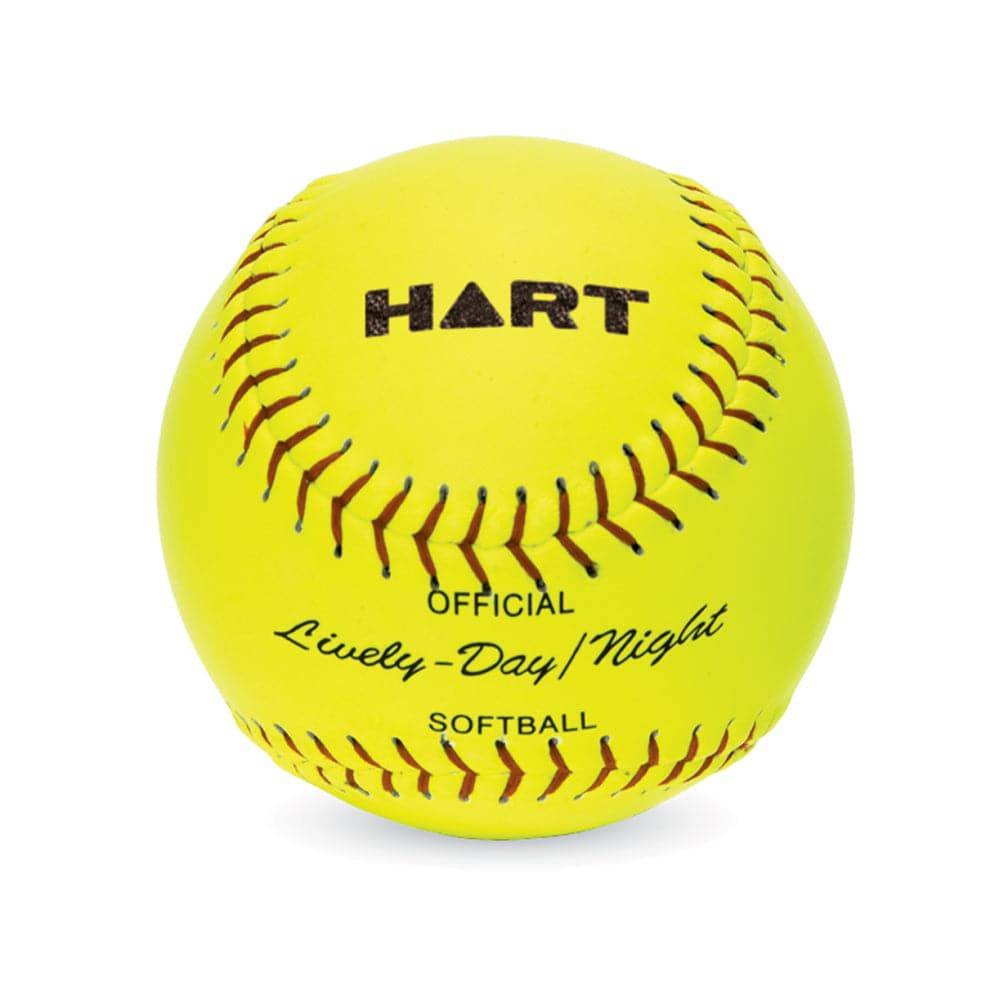 HART Leather Softball 12" Yellow - Modern Teaching Aids NZ