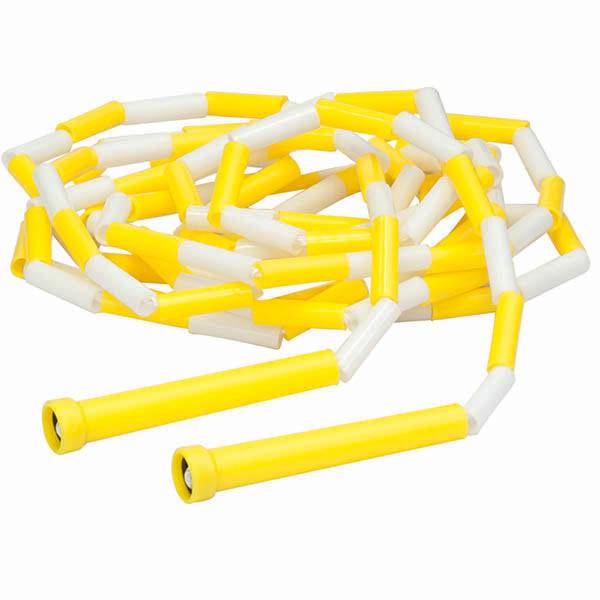 HART Beaded Skip Rope 5M Yellow-White - Modern Teaching Aids NZ