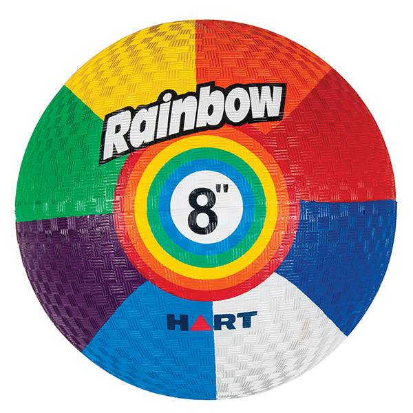 HART Rainbow Playball 8'' - Modern Teaching Aids NZ