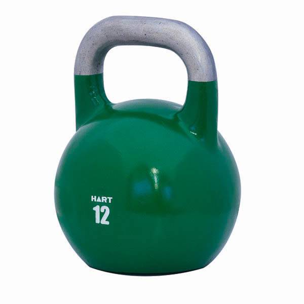 HART Steel Comp Kettlebell 12kg - Green - Modern Teaching Aids NZ