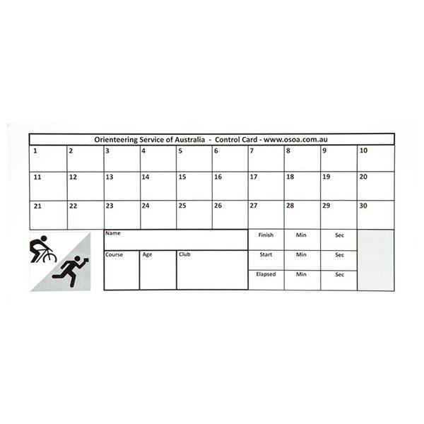 Control Punch Cards (pk100) - Modern Teaching Aids NZ