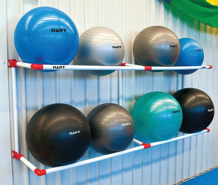 HART Swiss Ball Wall Rack - Modern Teaching Aids NZ