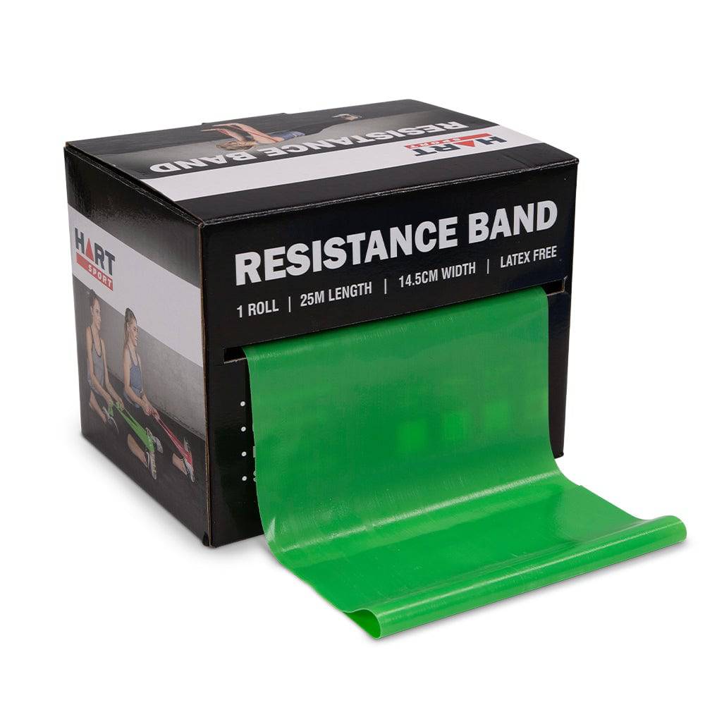 HART Resistance Band - 25m Green - Light - Modern Teaching Aids NZ