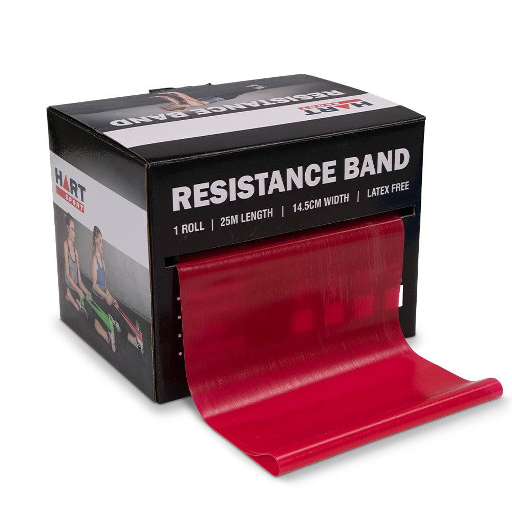 HART Resistance Band - 25m Red - Medium - Modern Teaching Aids NZ