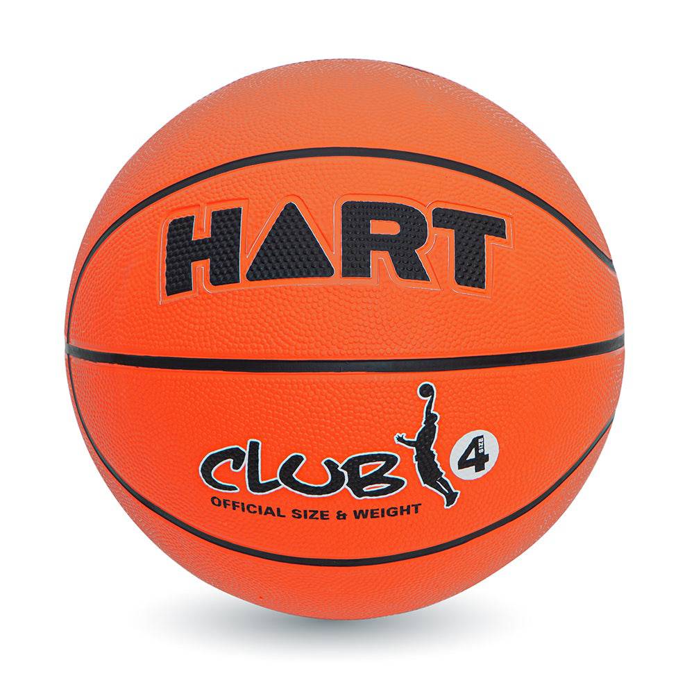 HART Club Rubber Basketball Sz4 - Modern Teaching Aids NZ