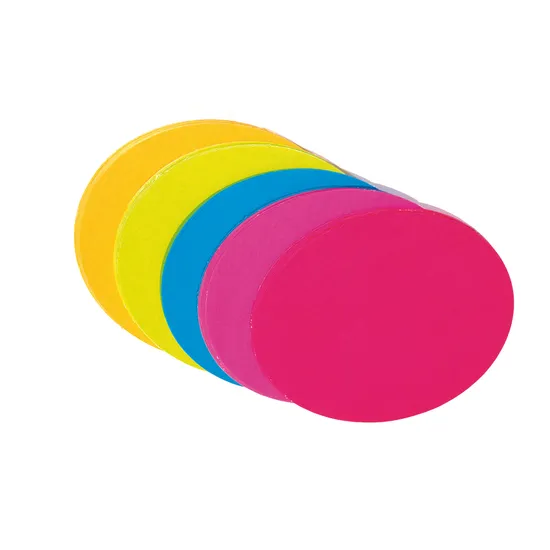 Fluorescent Paper Circles 18cm 70gsm - Pack of 120 - Modern Teaching Aids NZ