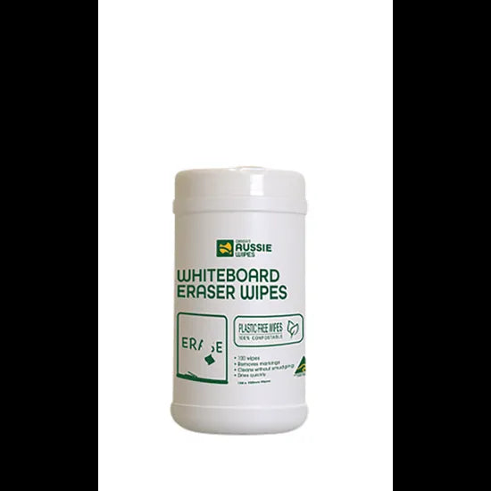 Biodegradable Whiteboard Eraser Wipes - Pack of 100 - Modern Teaching Aids NZ