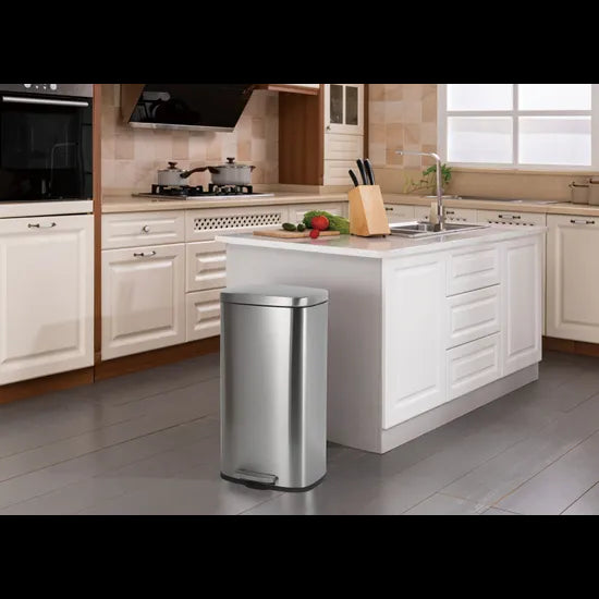 Stainless Steel Bin 30L - Modern Teaching Aids NZ