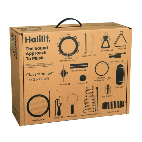 Halilit Classroom Instruments - 36 Pieces - Modern Teaching Aids NZ