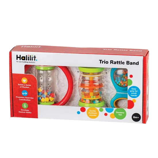 Halilit - Trio Rattle Band - Modern Teaching Aids NZ