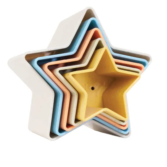 Wheat Straw Stacking Star Tower