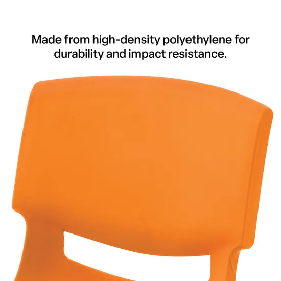 Ergerite Student Chair - Orange - 33.5cm Seat Height - Modern Teaching Aids NZ