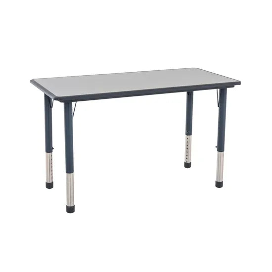 Ergerite Rectangular Table -120x60cm - 52-74cm high - Modern Teaching Aids NZ