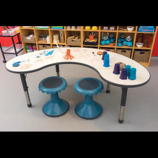 Ergerite Whiteboard Group Table - 38-60 high - Modern Teaching Aids NZ