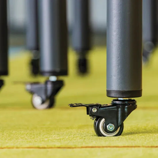 Ergerite Rectangular Table on Castors - Whiteboard - 72 (H) cm - Modern Teaching Aids NZ