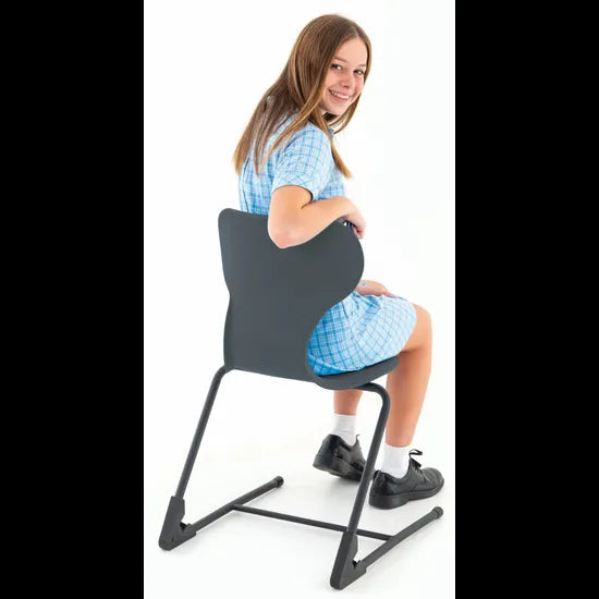 Ergerite - School Chair - Grey - 40-46 cm Seat Height - Modern Teaching Aids NZ
