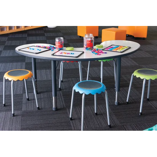 Ergerite - Easy Stackable Stools - Set of 5 - Modern Teaching Aids NZ