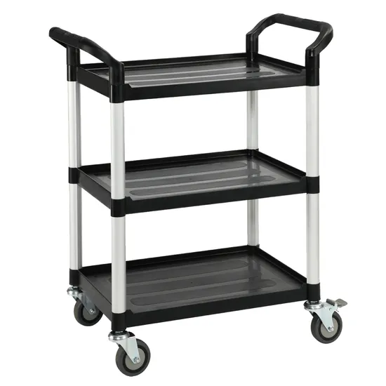 MTA Service Trolley - 3-Tier Utility Cart - Modern Teaching Aids NZ