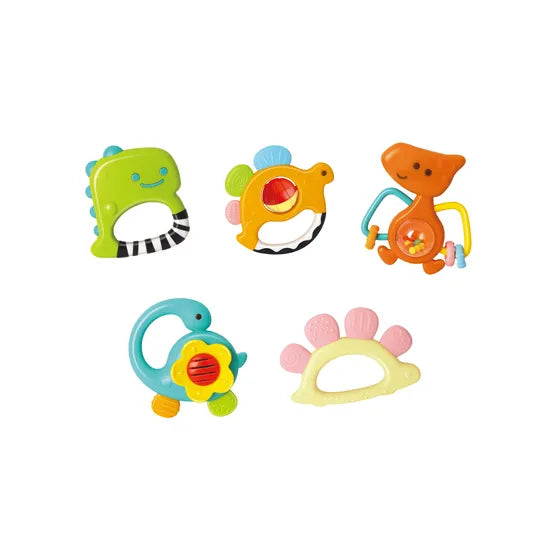 Dinosaur Rattles Set of 5 - Modern Teaching Aids NZ