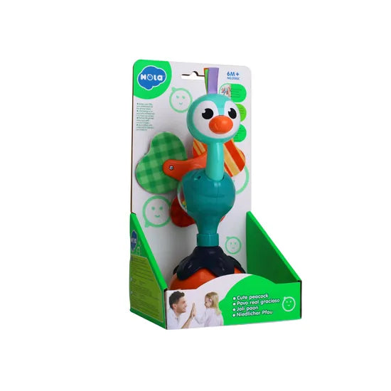 Cute Peacock Highchair Toy - Modern Teaching Aids NZ