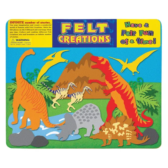 Felt Creations - Prehistoric Dinosaurs - Modern Teaching Aids NZ