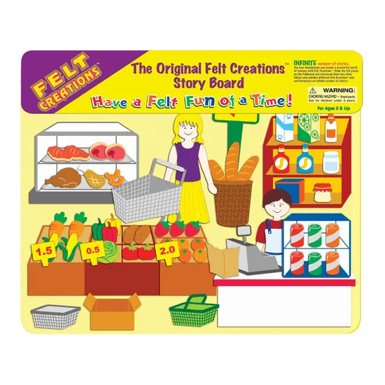 Felt Creations - Supermarket - Modern Teaching Aids NZ