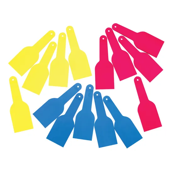 Colour Paddles - Pack of 15 - Modern Teaching Aids NZ