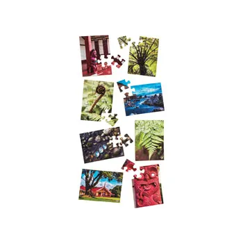 New Zealand Landscapes Puzzles - 8 - 20x15cm - Modern Teaching Aids NZ