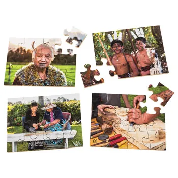 New Zealand Cultural Puzzles- 8 - 20x15cm - Modern Teaching Aids NZ