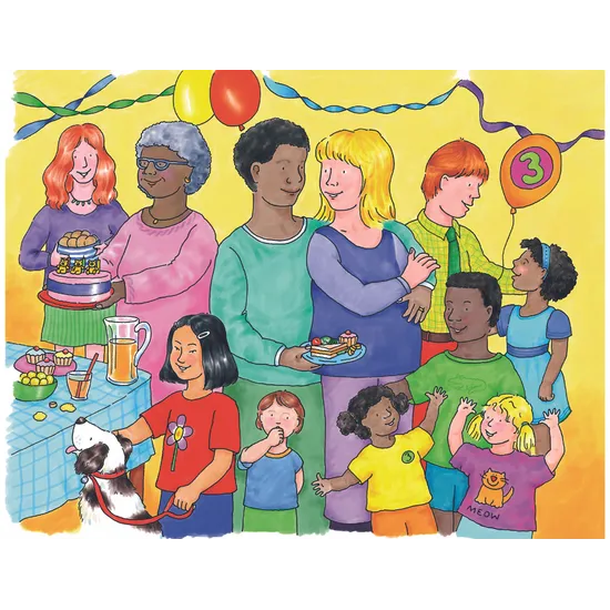 Kinds of Family Set of 4 - Modern Teaching Aids NZ