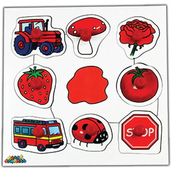 Colour Peg Puzzles Set of 4 - Modern Teaching Aids NZ