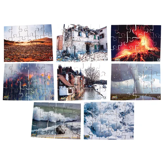 Natural Disaster Puzzles - Set of 8 - Modern Teaching Aids NZ