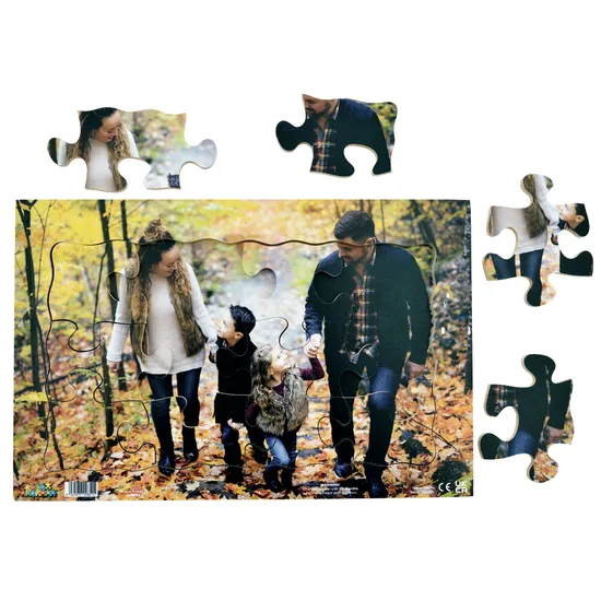 Family Walk in the Woods Puzzle 12pc - Modern Teaching Aids NZ
