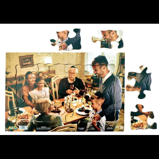 Jewish Family Meal Puzzle 12pc - Modern Teaching Aids NZ