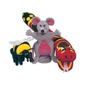 Jolly Phonics Puppets - Set 3 - Modern Teaching Aids NZ