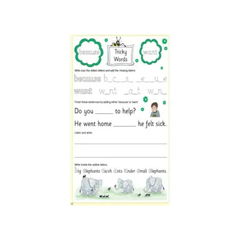 Jolly Phonics Pupil Book 3 Precursive - Modern Teaching Aids NZ